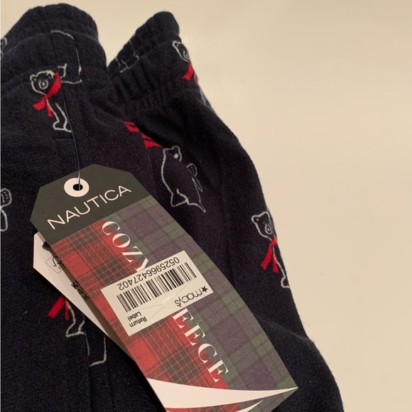 Nautica Soft Pajamas PJs Bottoms Pants Polar Bears - Picture 5 of 7